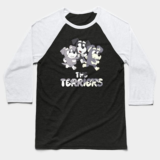 The Terriers a rascally family Baseball T-Shirt by KOMIKRUKII